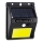 Aigostar - LED Solárne nástenné svietidlo so senzorom LED/13W/5,5V 6500K IP65