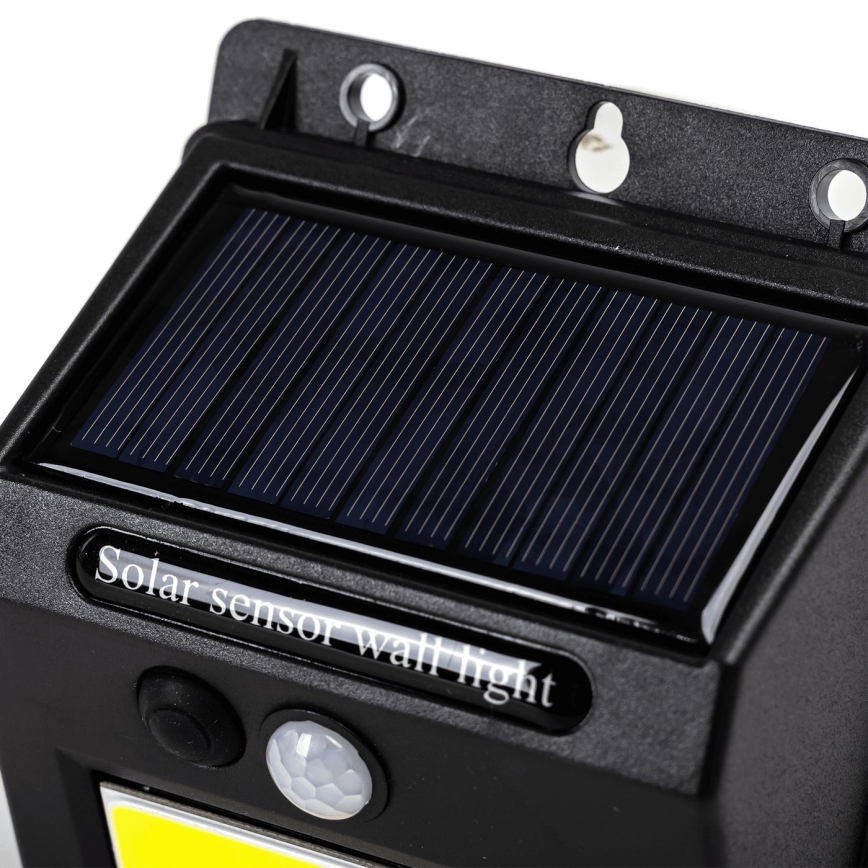 Aigostar - LED Solárne nástenné svietidlo so senzorom LED/13W/5,5V 6500K IP65