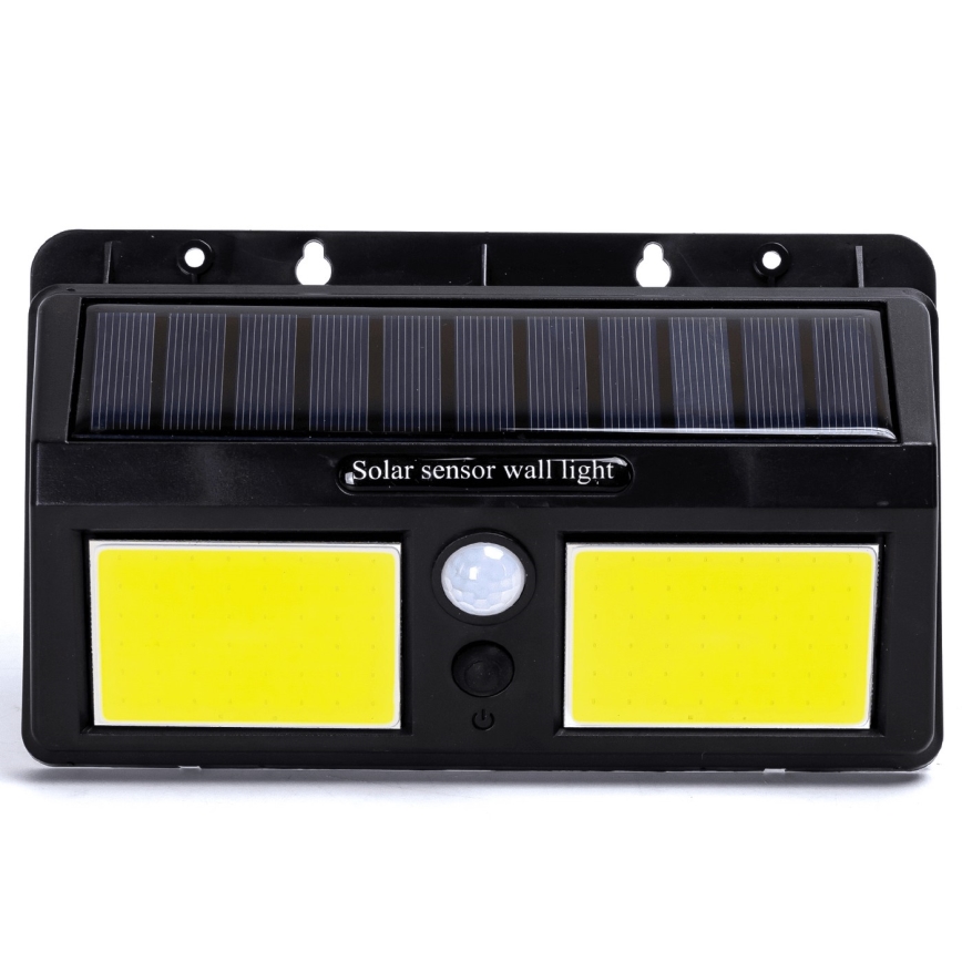 Aigostar - LED Solárne nástenné svietidlo so senzorom LED/20W/5,5V 2400 mAh 6500K IP65