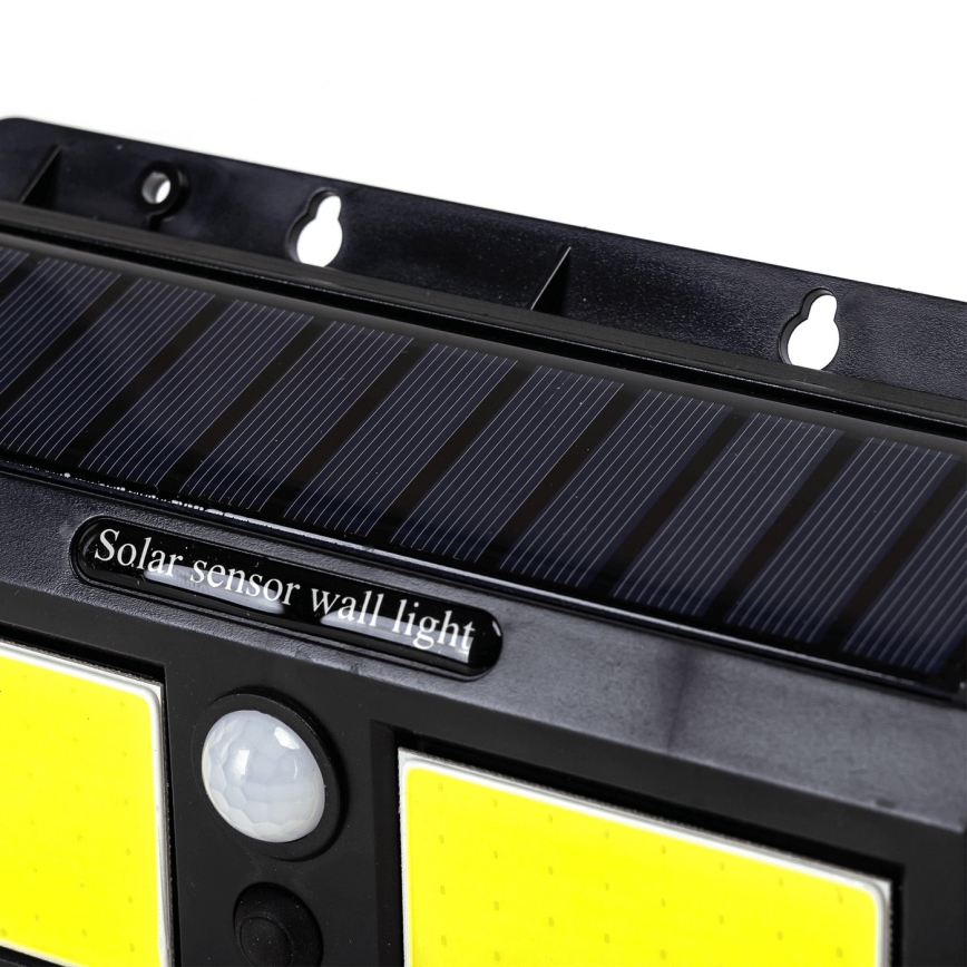 Aigostar - LED Solárne nástenné svietidlo so senzorom LED/20W/5,5V 2400 mAh 6500K IP65