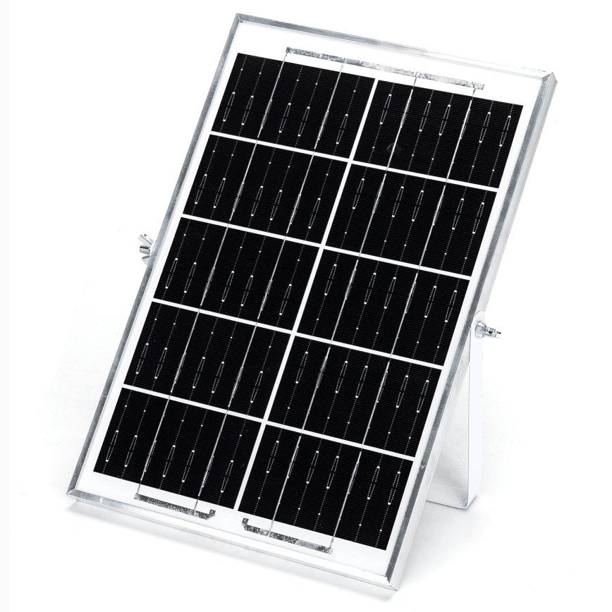 Aigostar - LED Solárne svietidlo 2xLED/35W/12V 6000 mAh 6500K pr. 16,8 cm + diaľkové ovládanie
