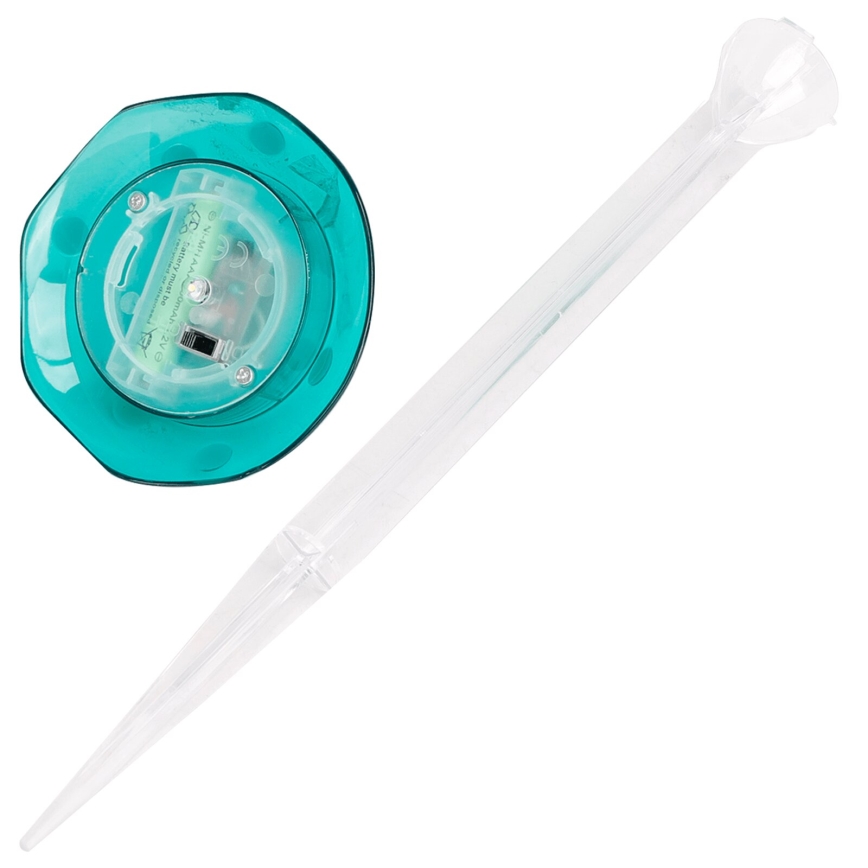 Aigostar - LED solárne svietidlo LED/0,006W/1,2V 100 mAh 2700K IP44 zelená
