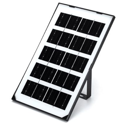 Aigostar - LED solárne svietidlo LED/35W/12V 3000 mAh 6500K IP65 priemer 16,8 cm + diaľkové ovládanie