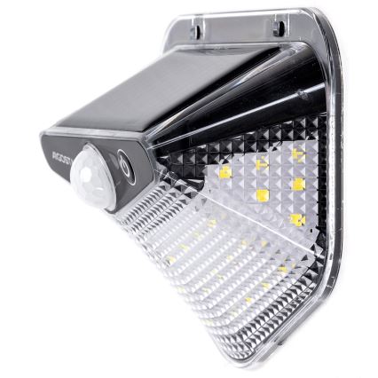Aigostar - LED Solárne svietidlo so senzorom LED/3,7V 6500K 500 mAh IP65 čierne