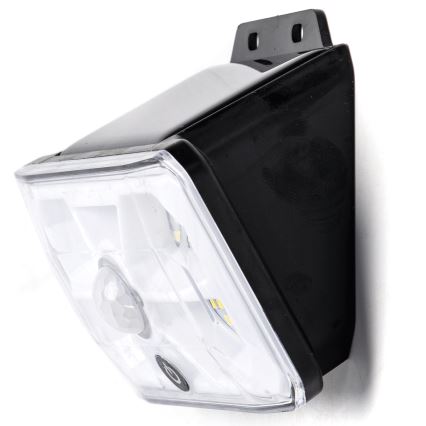 Aigostar - LED Solárne svietidlo so senzorom LED/3,7V 6500K 500 mAh IP65 čierne