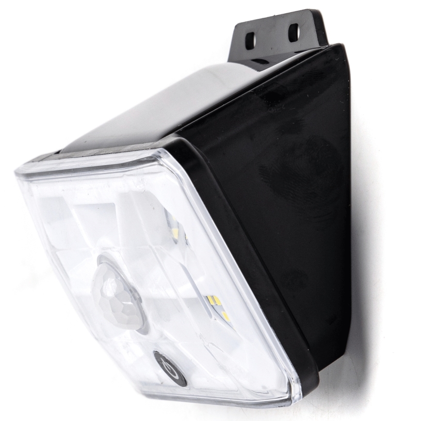 Aigostar - LED Solárne svietidlo so senzorom LED/3,7V 6500K 500 mAh IP65 čierne