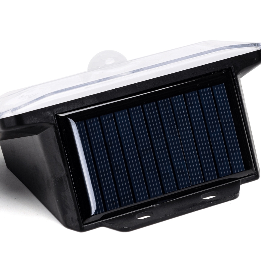 Aigostar - LED Solárne svietidlo so senzorom LED/3,7V 6500K 500 mAh IP65 čierne