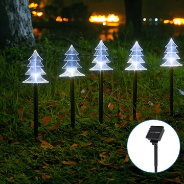 Aigostar - LED Solárne vianočné svietidlo LED/0,054W/1,2V 1m IP65 studená biela