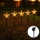 Aigostar - LED Solárne vianočné svietidlo LED/0,054W/1,2V 1m IP65 teplá biela