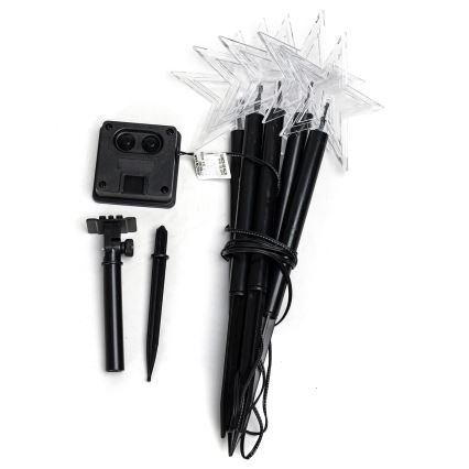 Aigostar - LED Solárne vianočné svietidlo LED/0,054W/1,2V 1m IP65 teplá biela