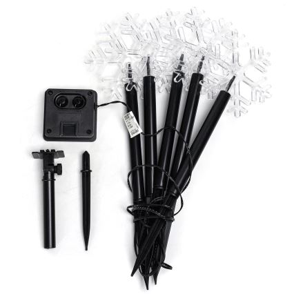 Aigostar - LED Solárne vianočné svietidlo LED/0,054W/1,2V 1m IP65 teplá biela