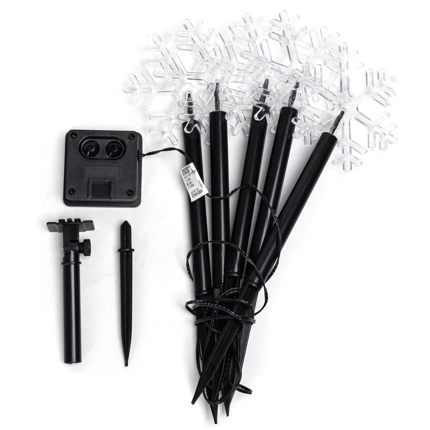 Aigostar - LED Solárne vianočné svietidlo LED/0,054W/1,2V 1m IP65 teplá biela