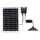 Aigostar - LED Solárny luster LED/70W/12V 6000 mAh 6500K pr. 23,5 cm + diaľkové ovládanie