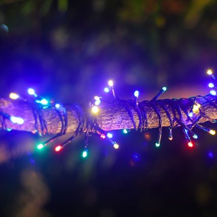 Aigostar - LED solárny reťaz 100xLED/8 funkcií 12m IP65 multicolor