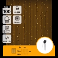 Aigostar - LED Solárny vianočný reťaz 100xLED/8 funkcií 4x1m IP65 teplá biela 800 mAh