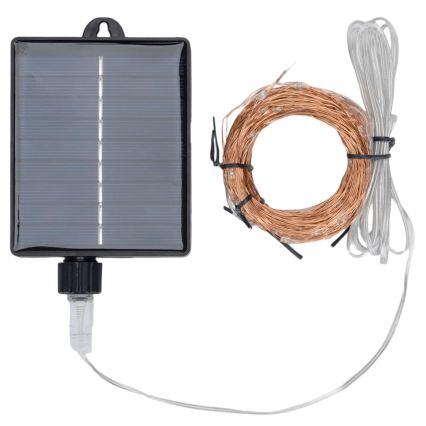Aigostar - LED solárny vianočný reťaz 300×LED/8 funkcií 32 m IP65 teplá biela 1200 mAh