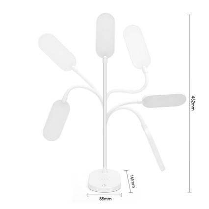 Aigostar - LED Stmievateľná dotyková stolná lampa LED/3W/5V