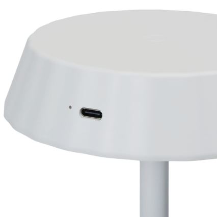 Aigostar - LED Stmievateľná stolná lampa AMBIENT LED/2,4W/5V 3000-6500K biela