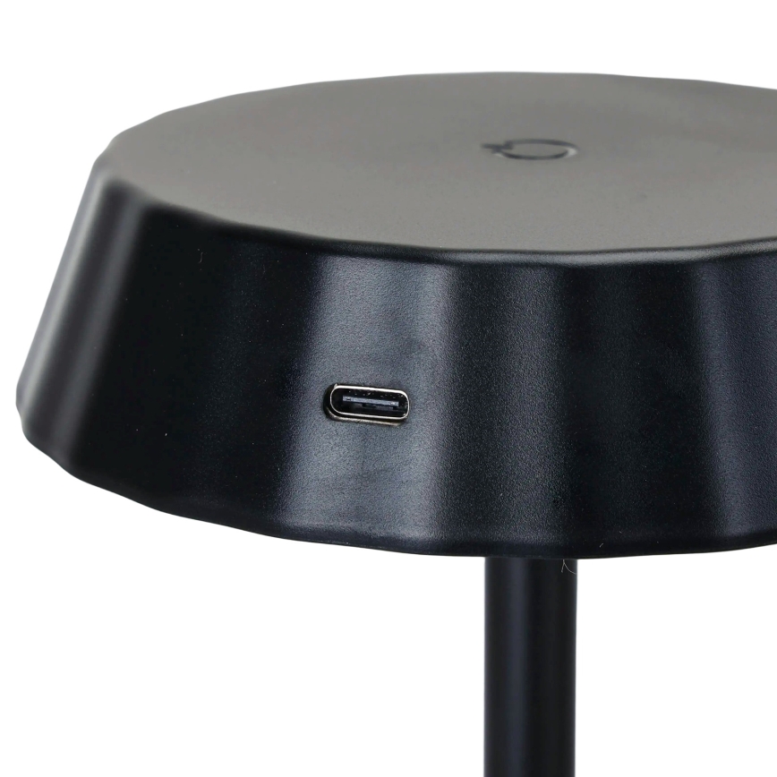 Aigostar - LED Stmievateľná stolná lampa AMBIENT LED/2,4W/5V 3000-6500K čierna