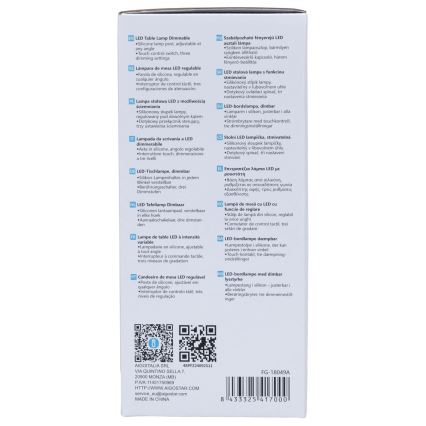 Aigostar - LED Stmievateľná stolná lampa LED/4W/5V 4000K
