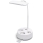 Aigostar - LED stmievateľná stolná lampa so zásuvkami a USB LED/4,6W/230V 3000/4000/6500K biela