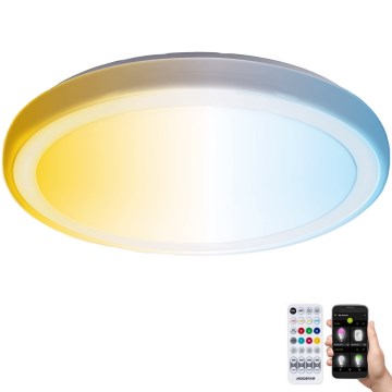 Aigostar - LED Stmievateľné kúpeľňové stropné svietidlo MESH Smart LED/24W/230V 3000-6500K IP44 + diaľkové ovládanie