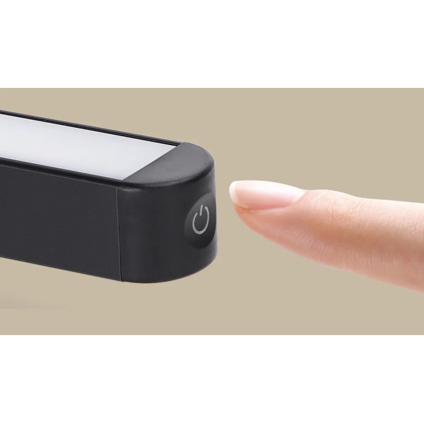 Aigostar - LED Stmievateľné nabíjacie osvetlenie zrkadla LED/2,9W/5V 2000 mAh
