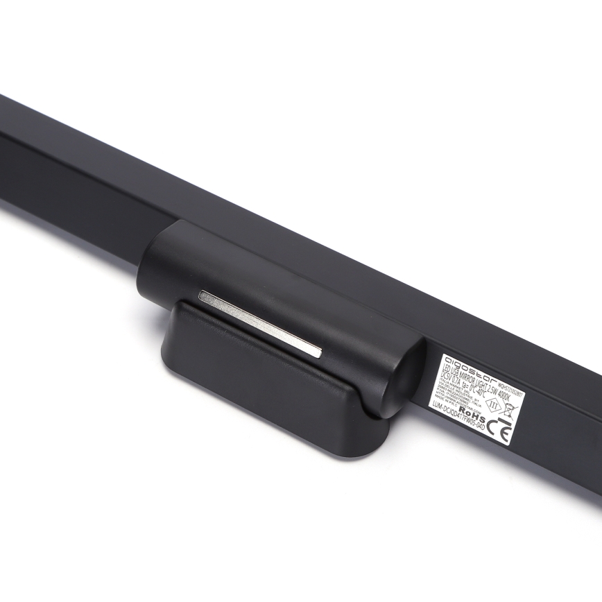 Aigostar - LED Stmievateľné nabíjacie osvetlenie zrkadla LED/2,9W/5V 2000 mAh