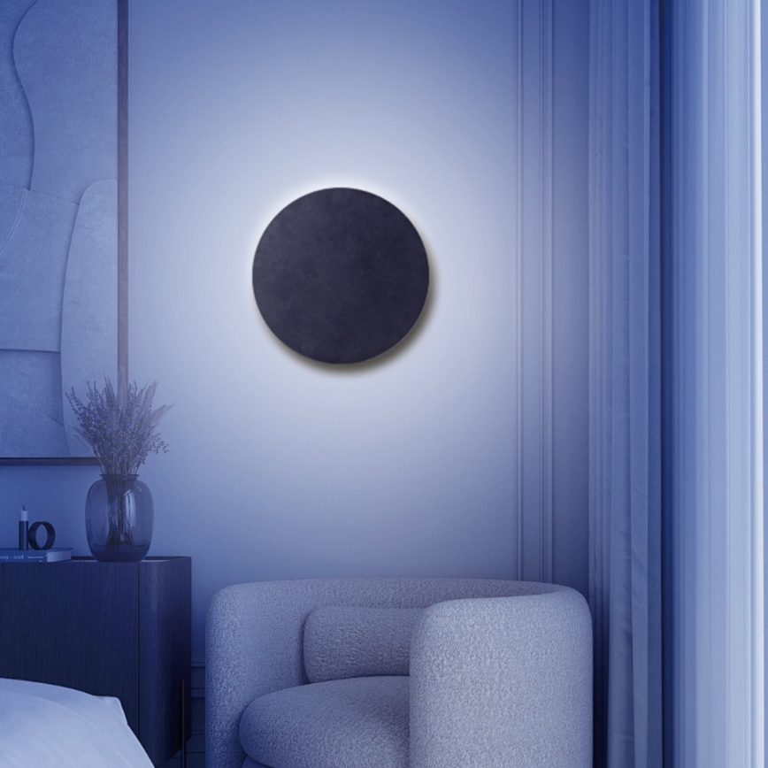 Aigostar - LED Stmievateľné nástenné svietidlo MESH Smart LED/12W/230V 2700-6500K čierna