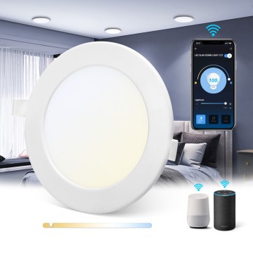 Aigostar - LED Stmievateľné podhľadové svietidlo MESH LED/15W/230V 2700-6500K pr. 17 cm