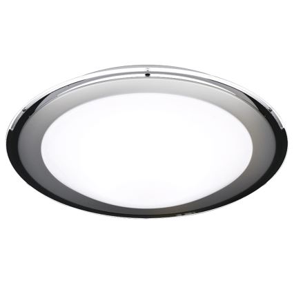 Aigostar - LED Stmievateľné stropné svietidlo LED/60W/230V 2700-6500K pr. 52,7 cm chróm + diaľkové ovládanie
