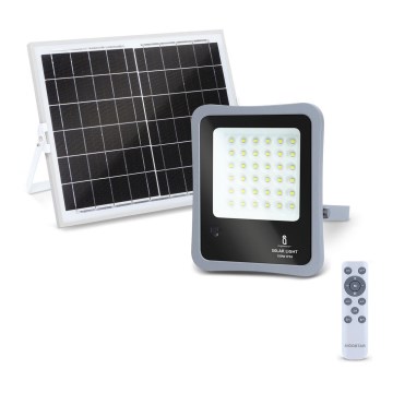 Aigostar - LED Stmievateľný solárny reflektor LED/100W/3,2V IP65 10000 mAh + DO