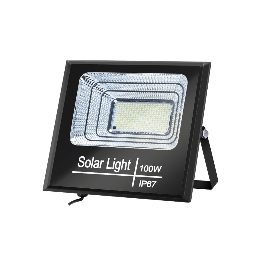 Aigostar - LED Stmievateľný solárny reflektor LED/100W/3,2V IP67 2000 mAh + DO