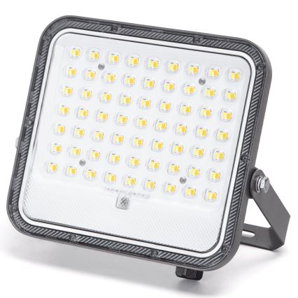 Aigostar - LED Stmievateľný solárny reflektor LED/100W/3,4V 3000/4000/6500K IP66 + diaľkové ovládanie