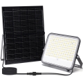 Aigostar - LED Stmievateľný solárny reflektor LED/200W/3,4V 3000/4000/6500K IP66 + diaľkové ovládanie