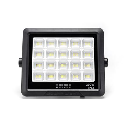 Aigostar - LED Stmievateľný solárny reflektor LED/300W/3,4V IP65 + diaľkové ovládanie