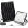 Aigostar - LED stmievateľný solárny reflektor s čidlom LED/120W/3,4V 6500K IP66 8000 mAh + diaľkové ovládanie