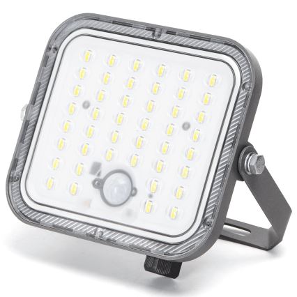 Aigostar - LED stmievateľný solárny reflektor so senzorom LED/80W/3,4V 6500K IP66 4000 mAh + diaľkové ovládanie
