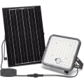Aigostar - LED Stmievateľný solárny reflektor so senzorom LED/120W/3,4V 6500K IP66 + diaľkové ovládanie