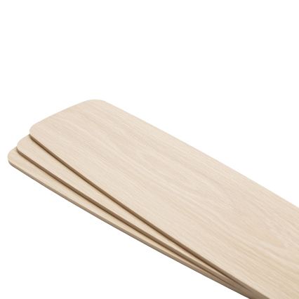 Aigostar - LED Stmievateľný stropný ventilátor LED/20W/230V 2700-6500K 132cm biela/béžová + diaľkové ovládanie