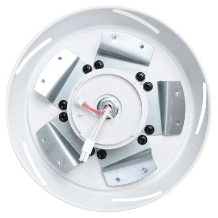 Aigostar - LED Stmievateľný stropný ventilátor LED/20W/230V 2700-6500K 132cm biela/béžová + diaľkové ovládanie