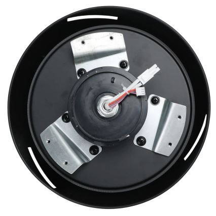 Aigostar - LED Stmievateľný stropný ventilátor LED/20W/230V 2700-6500K 132cm hnedá + diaľkové ovládanie