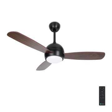 Aigostar - LED Stmievateľný stropný ventilátor LED/24W/230V 2700-6500K 106,6 cm + diaľkové ovládanie