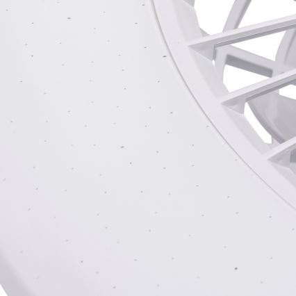 Aigostar - LED Stmievateľný stropný ventilátor LED/40W/230V 2700-6500K pr. 49 cm + diaľkové ovládanie biela