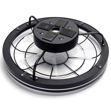Aigostar - LED Stmievateľný stropný ventilátor LED/40W/230V 2700-6500K pr. 48 cm + diaľkové ovládanie čierna