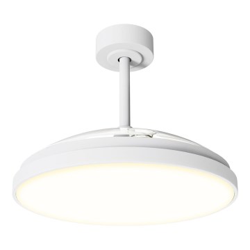 Aigostar - LED stmievateľný stropný ventilátor LED/50W/230V 2700-6500K pr. 106cm biela + diaľkové ovládanie