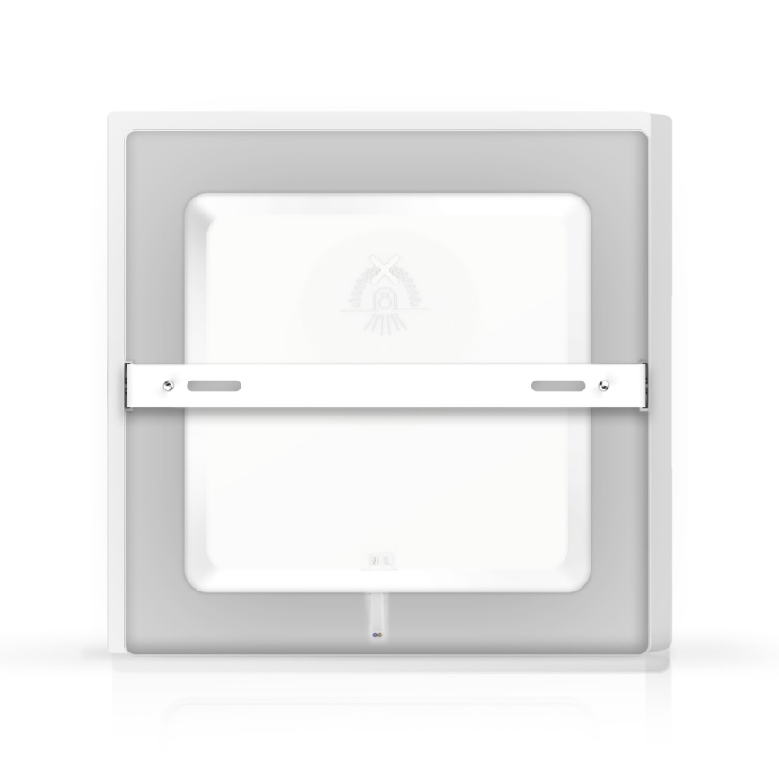 Aigostar - LED Stropné prisadené svietidlo LED/12W/230V 17,3x17,3 cm 4000K biela