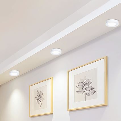 Aigostar - LED Stropné prisadené svietidlo LED/12W/230V pr. 17,4 cm 6500K biela