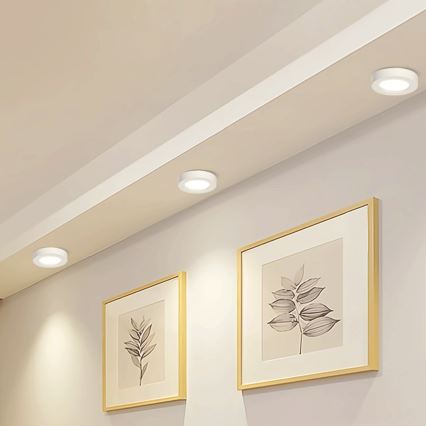 Aigostar - LED Stropné prisadené svietidlo LED/18W/230V pr. 22,6 cm 4000K biela