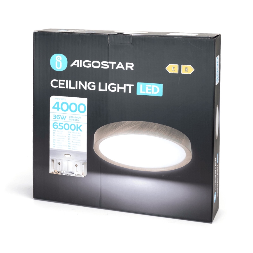 Aigostar - LED Stropné svietidlo LED/36W/230V 6500K pr. 48,1 cm
